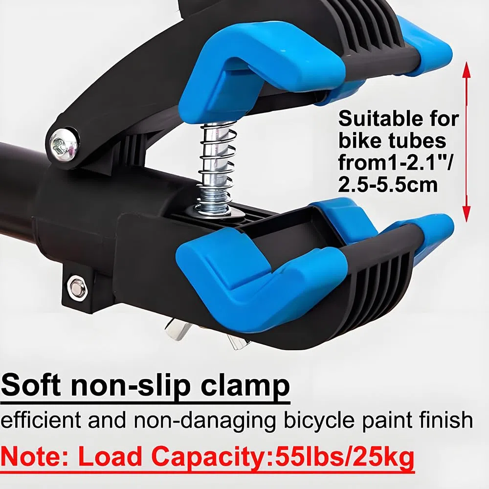 Soporte de reparación de bicicletas montado en la pared, soporte para herramientas y mantenimiento de bicicletas, soporte de mantenimiento de bicicletas para bicicletas de montaña de carretera