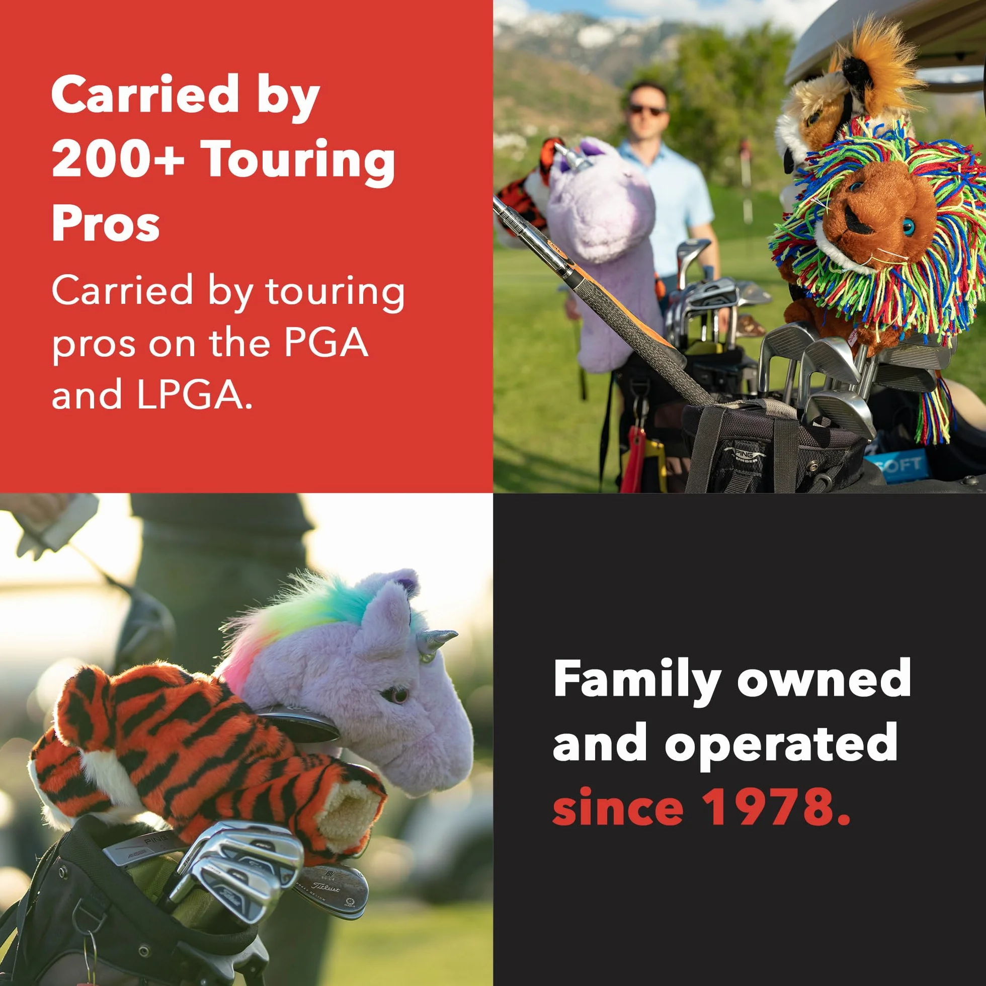 Animales de Head Cover Tiger