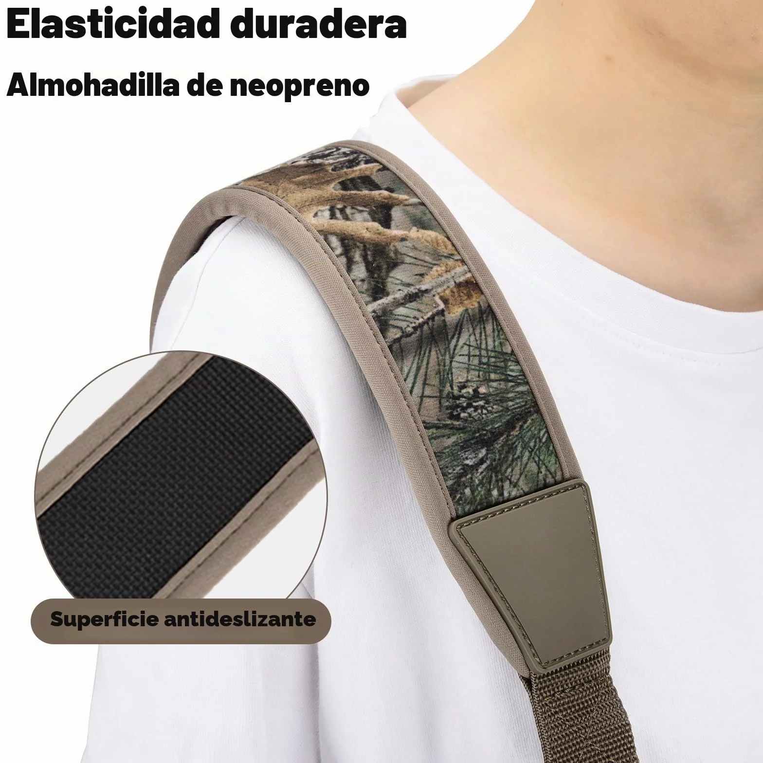 BOOSTEADY Correa de Pistola Rifle de Dos Puntos con Giratorios, Ajustable