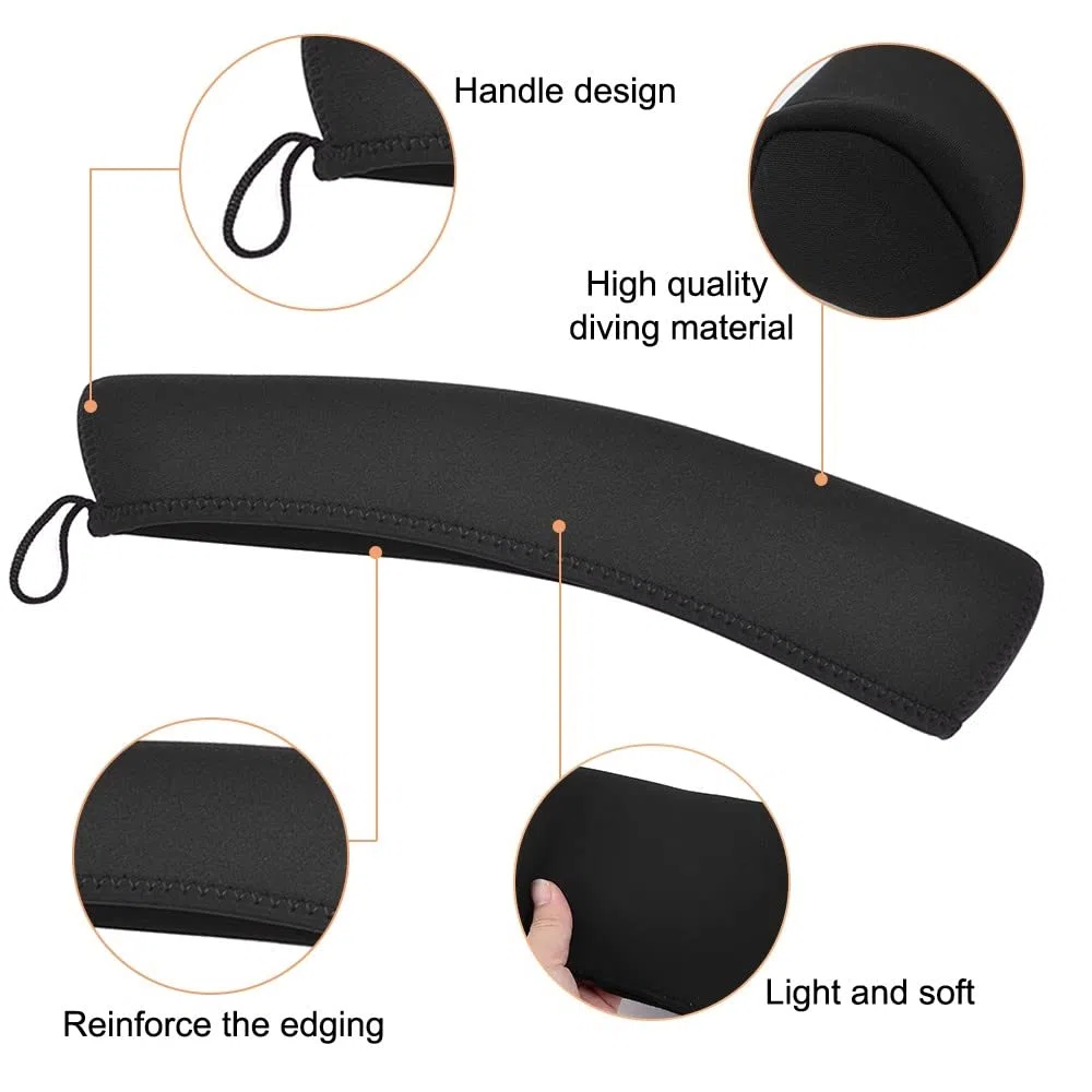MiOYOOW 2 cubiertas de neopreno para objetivo óptico, 14,9 x 2,5 pulgadas, impermeables, para armas de caza al aire libre