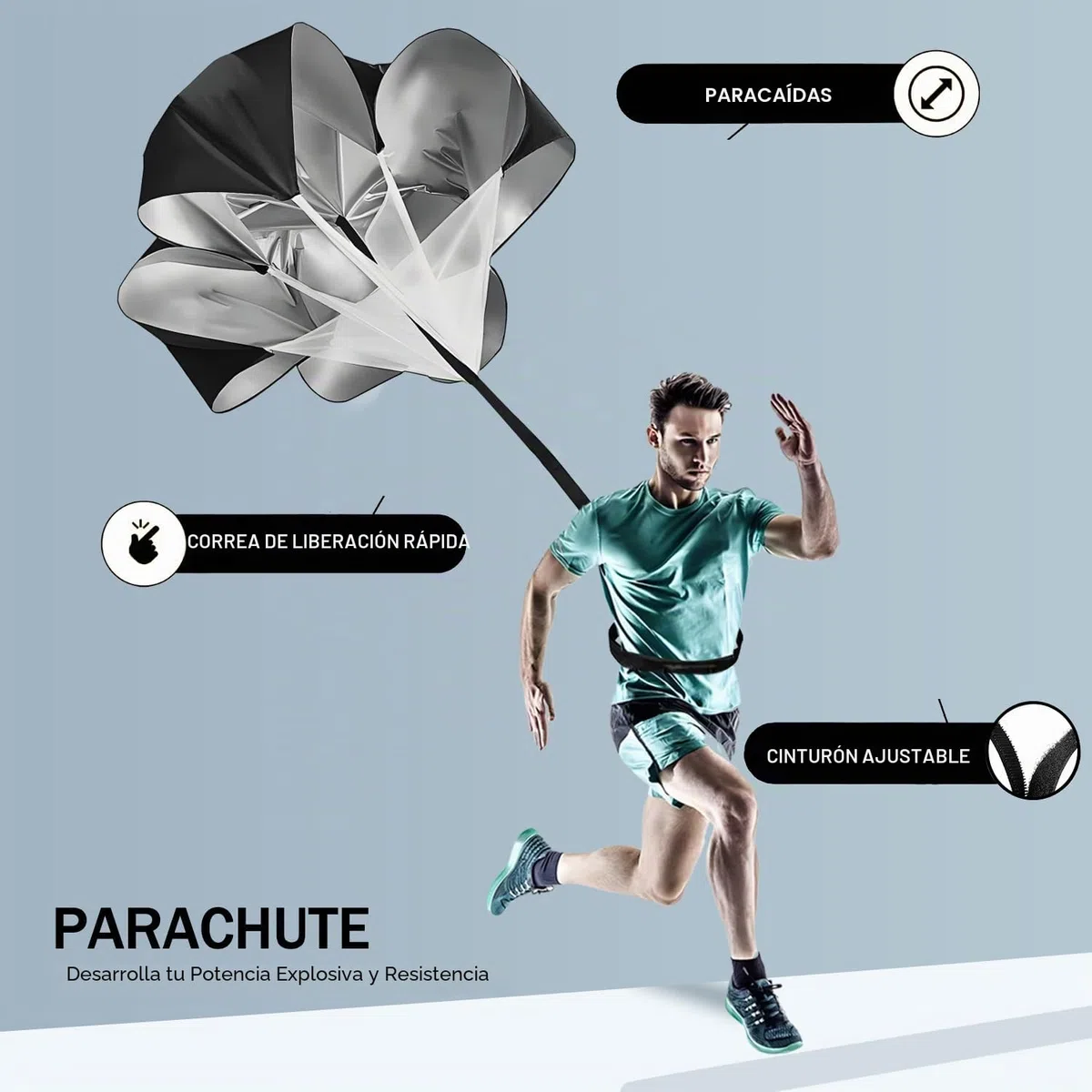 IIRC Agility Ladder - Escalera de Entrenamiento de fútbol, Kit Velocidad, Fútbol Trainer Agilidad, Escalera de Agilidad, Accesorios de Entrenamiento