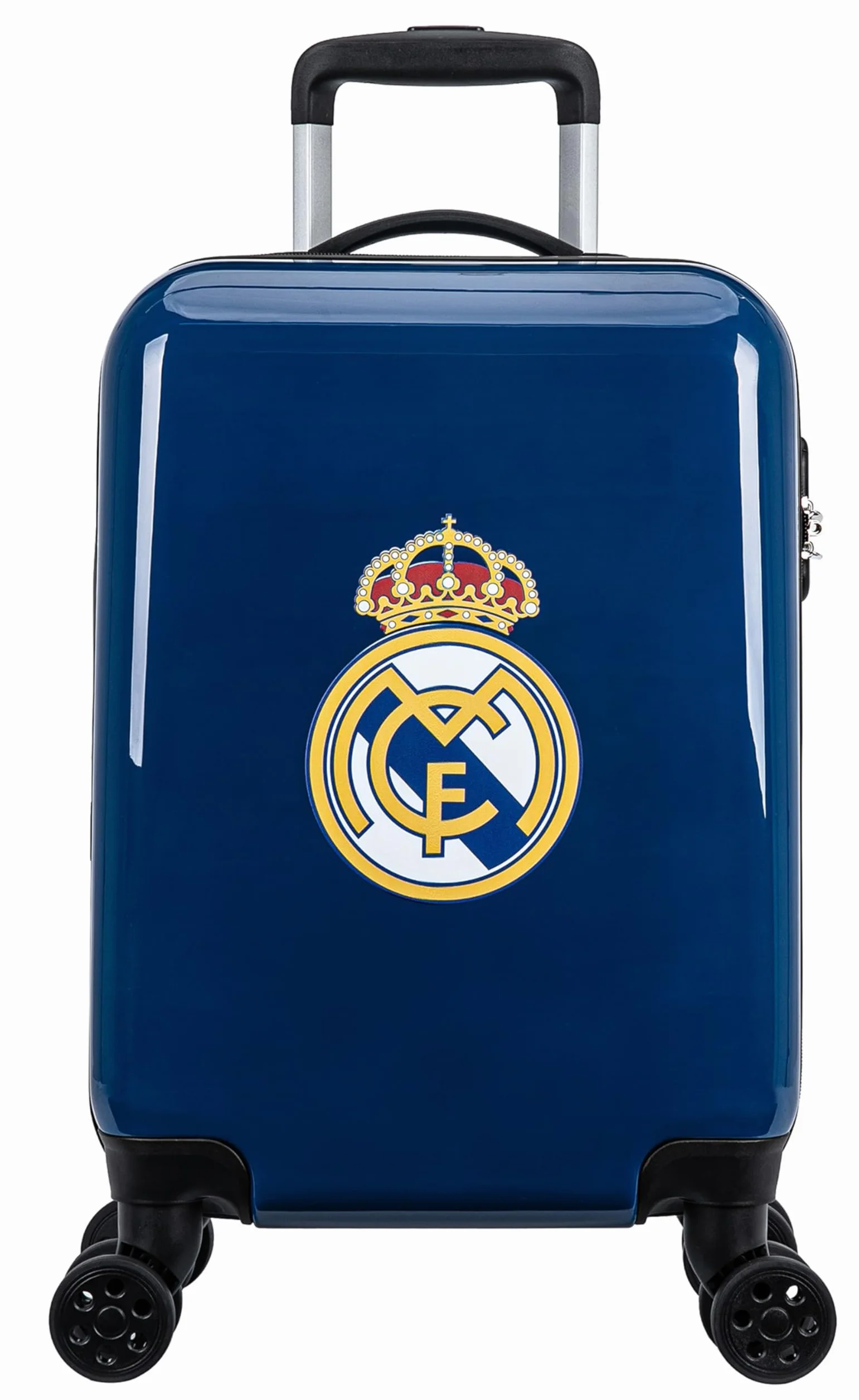 Real Madrid Maleta Cabine Real - Colección Oficial de 19 Pulgadas