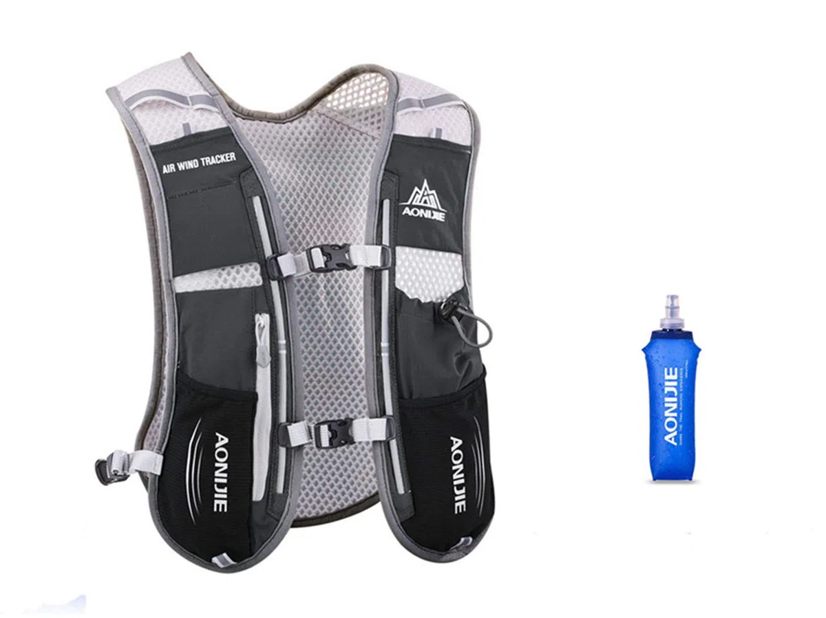 AONIJIE 5L multifunción Mochilas de hidratación , Comodidad y Estabilidad, Rápido Acceso a la hidratación, Simplicida, Ligero Mochila Hidratacion para Ciclismo Carrera
