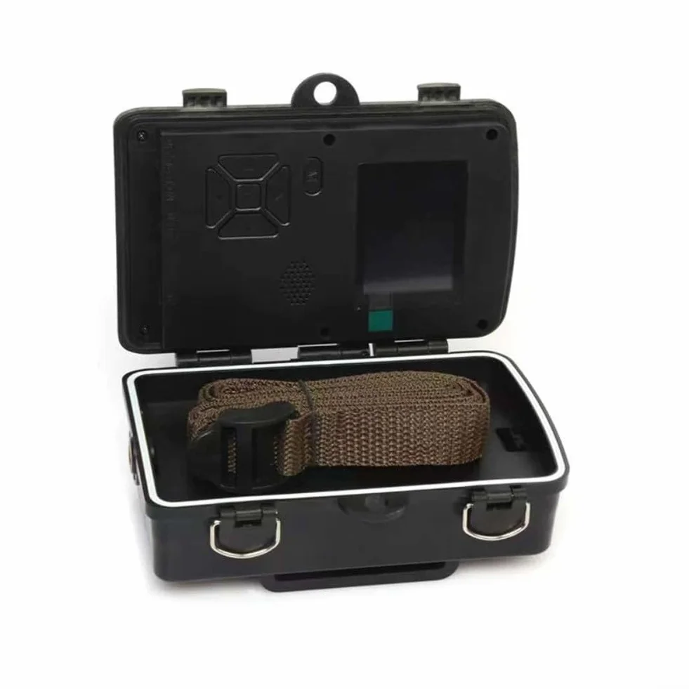 Cámara Fototrampeo 12MP 1080P, Cámara de Caza con Visión Nocturna 40IR y 0.8s de Disparo, IP66 Impermeable para Vida Silvestre, Monitoreo Exterior y Seguridad