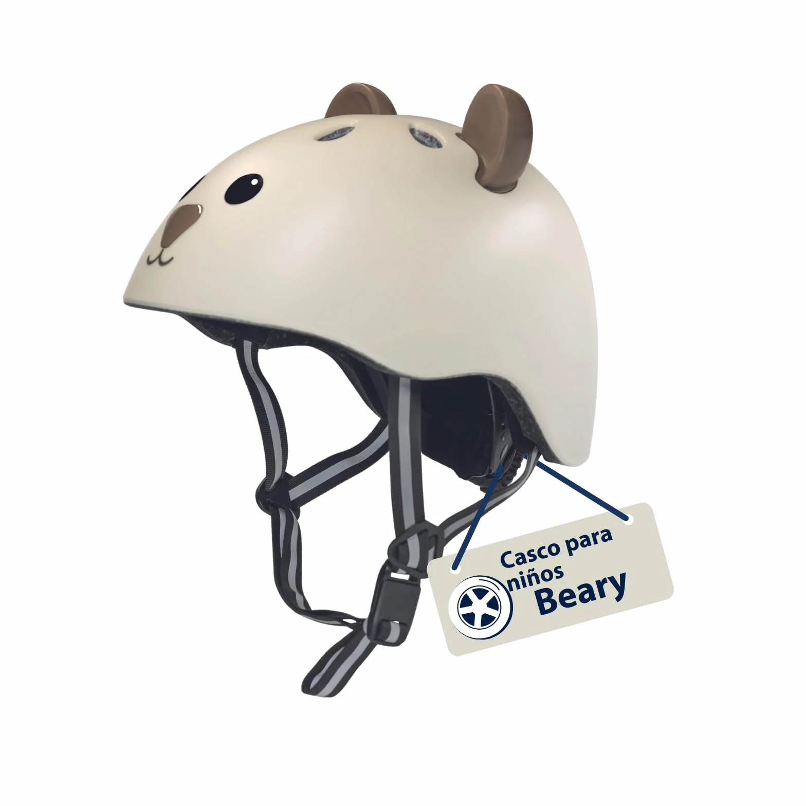 HUDORA Casco Infantil Beary Talla XXS para Bicicletas y Patinetes
