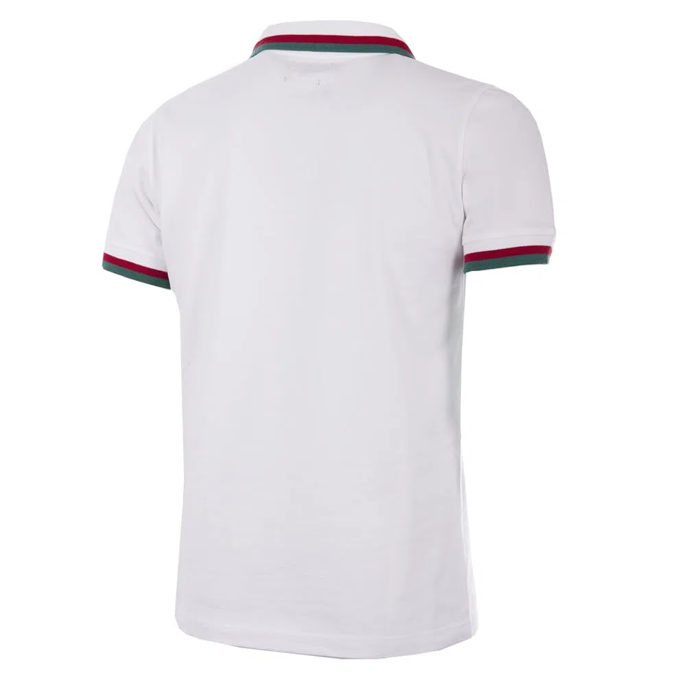 Copa Portugal 1972 Away Retro Football Shirt Camiseta Retro con Cuello de fútbol. Hombre