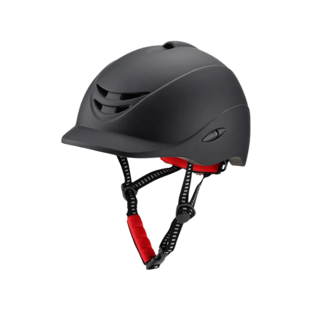 Perfeclan Casco Ecuestre de Verano Gorra de equitación Borde extraíble Transpirable Compacto Ajustable Hombres Mujeres Casco Ecuestre Casco de equitación para