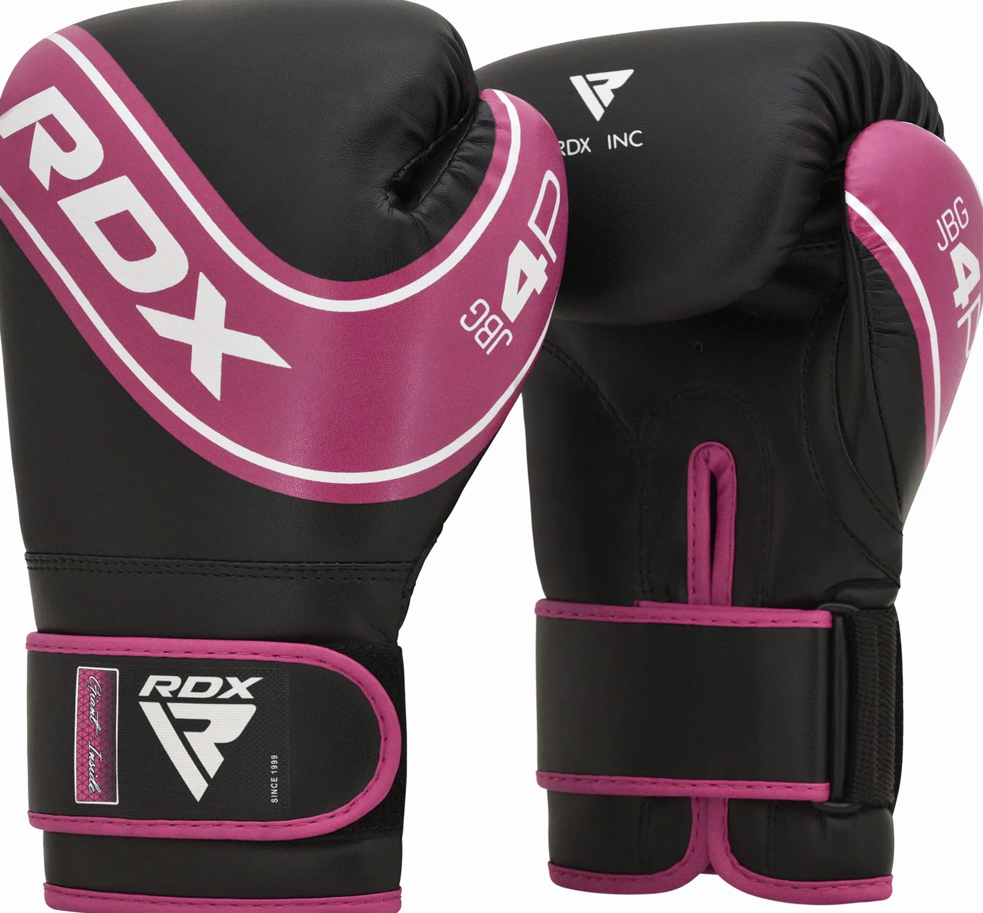 RDX Guantes de Boxeo Niños Cuero Maya Hide 6oz 4oz Entrenamiento Muay Thai