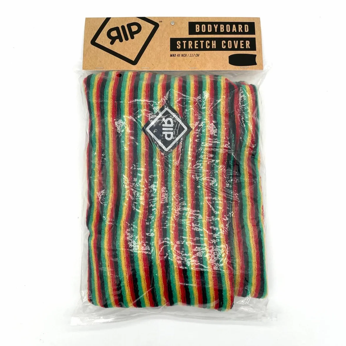 RIP Bodyboard - Funda elástica retro para bodyboard - Tela turquesa/gris