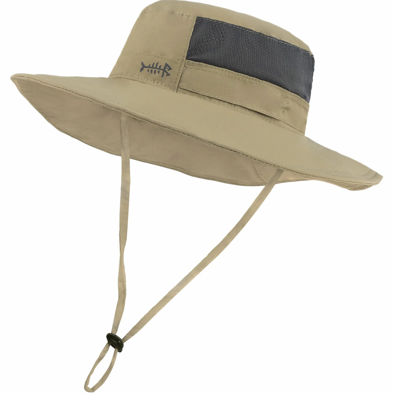 Bassdash UPF 50+ Sombrero de Pesca Solar Resistente al Agua con Solapa de Cuello Desmontable