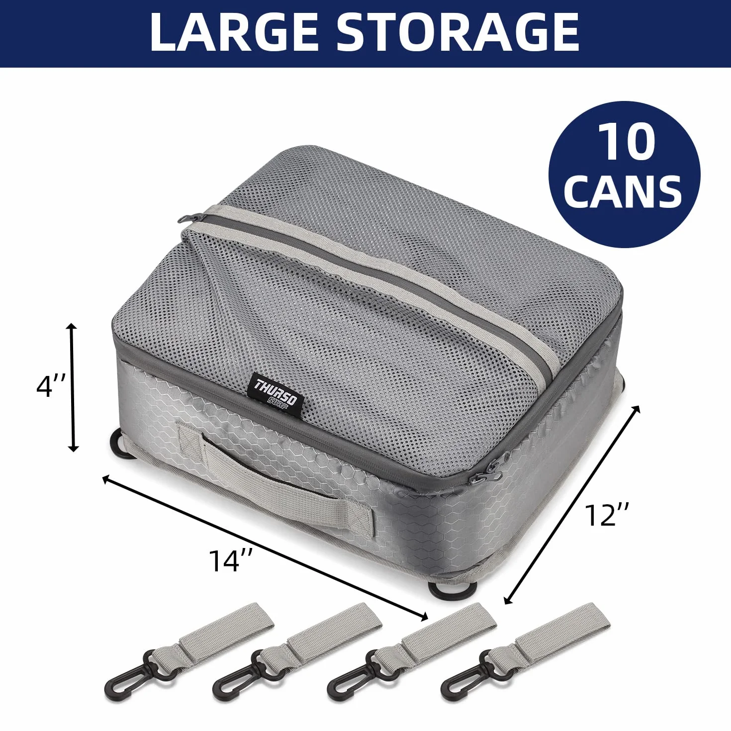 THURSO SURF Sup - Bolsa para Cubierta (10 latas)