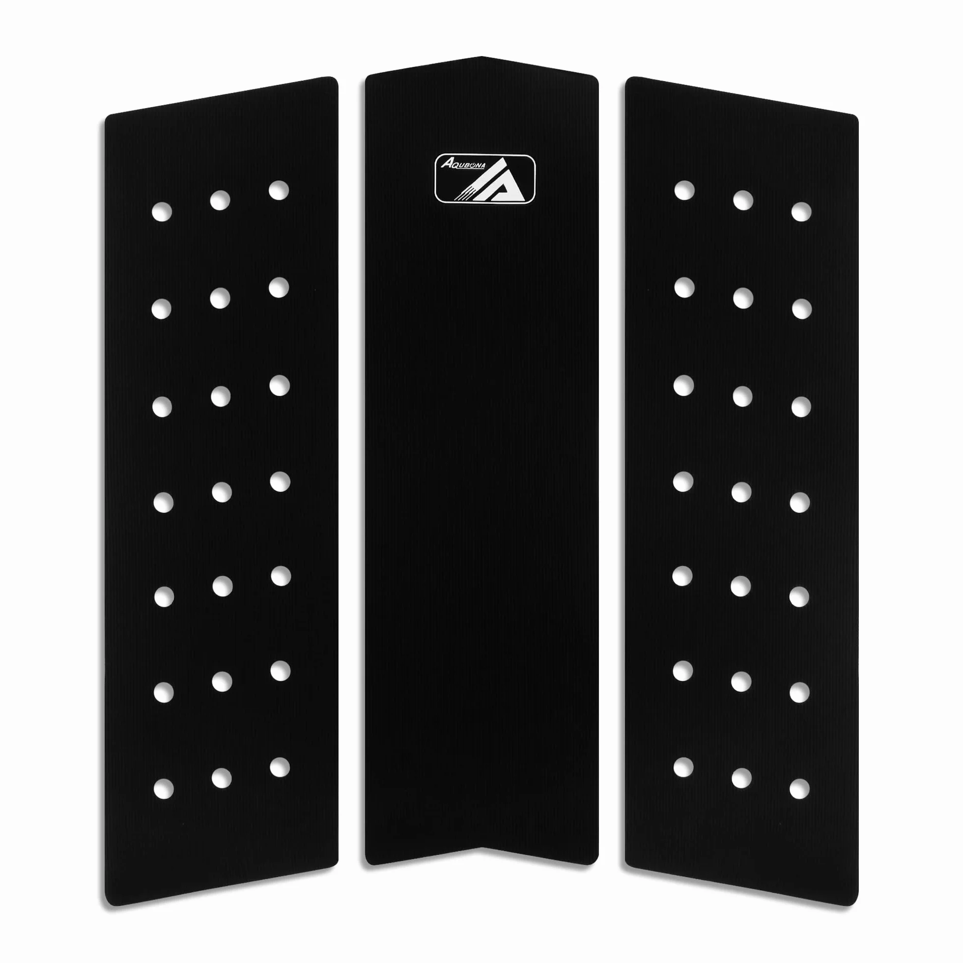 AQUBONA 3 Piezas Stomp Pad Surfboard EVA Traction Pad con Adhesivo 3M Profesional Almohadilla de Cola
