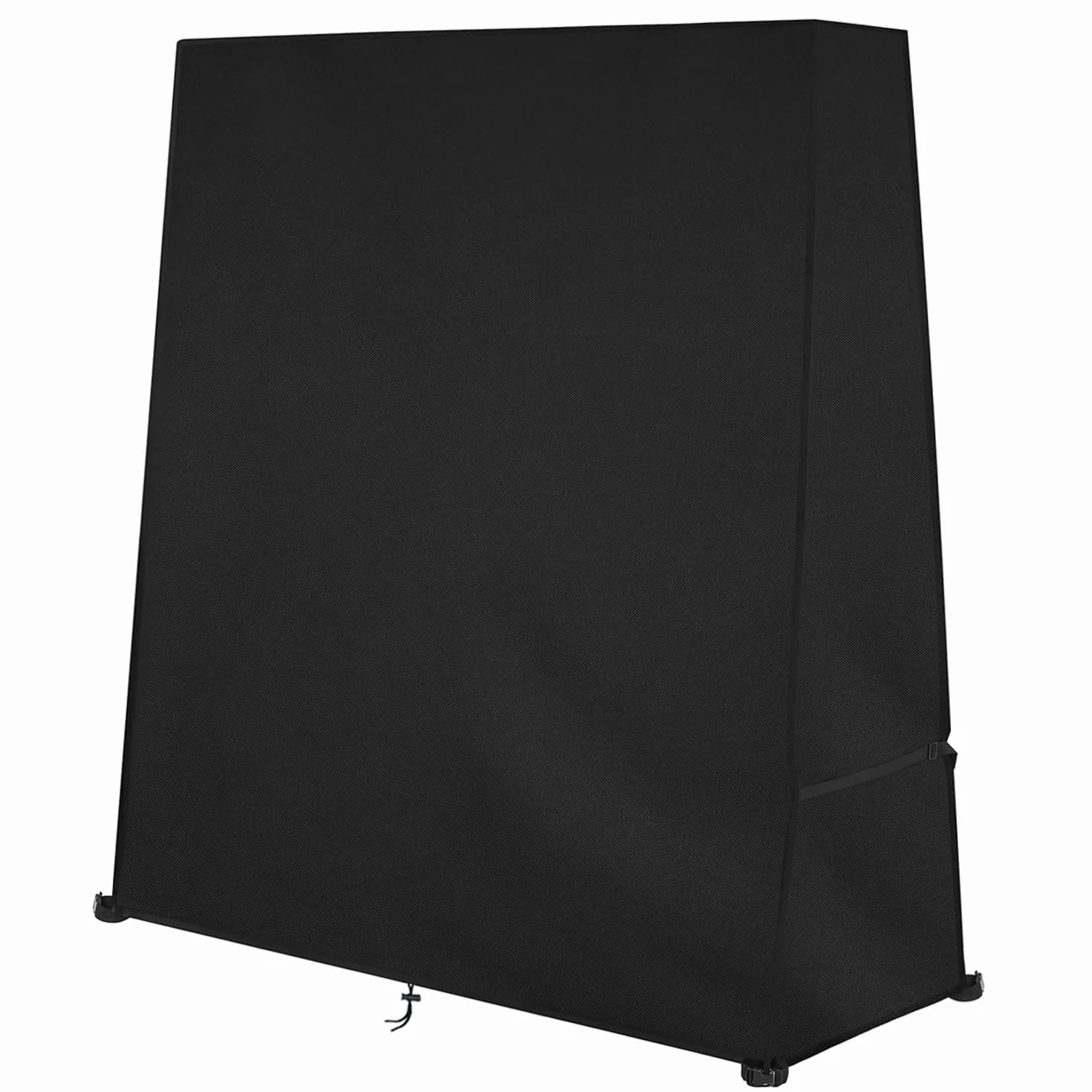 Dokon Funda Mesa Ping Pong Exterior Impermeable Funda Protectora para Mesa de Ping-Pong Plegable, Anti Viento, Anti UV Tela Oxford 420D Cubierta Mesas Ping Pong (165x70x185cm) - Negro