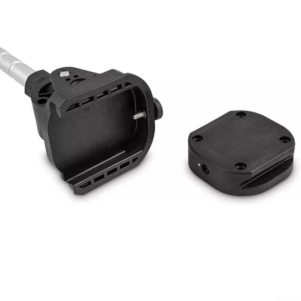 Soporte estabilizador para eje de motor de arrastre Minn Kota | Compatible con Terrova PowerDrive Ulterra BT 2007-2023 y MKA-60 | 304 inoxidable