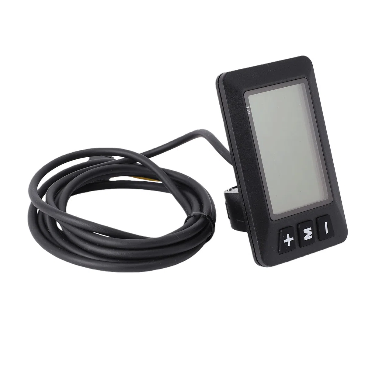 Luocute Medidor de Pantalla LCD para Bicicleta Eléctrica, Panel de Control de Bicicleta Eléctrica con Conector Impermeable, para Modificación de Scooter Eléctrico y