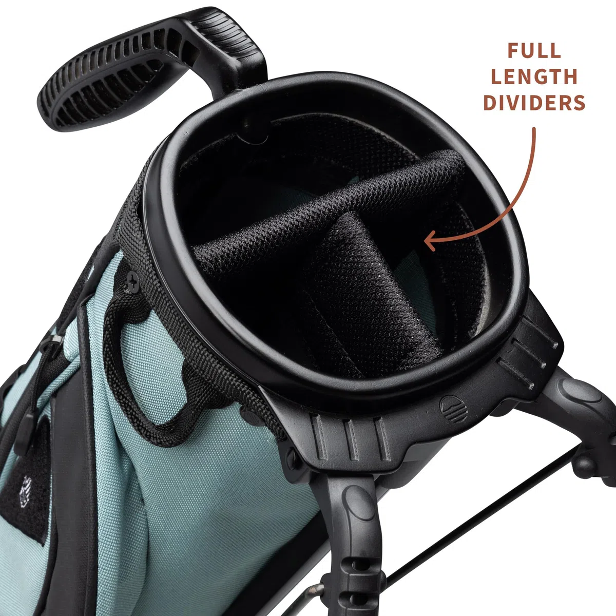 Sunday Golf Bolsa Loma XL - Bolsa Liviana con Correa y Soporte - Bolsa de Golf Pitch n Putt fácil de Transportar - Par 3 y Campos ejecutivos, 3.4 Libras
