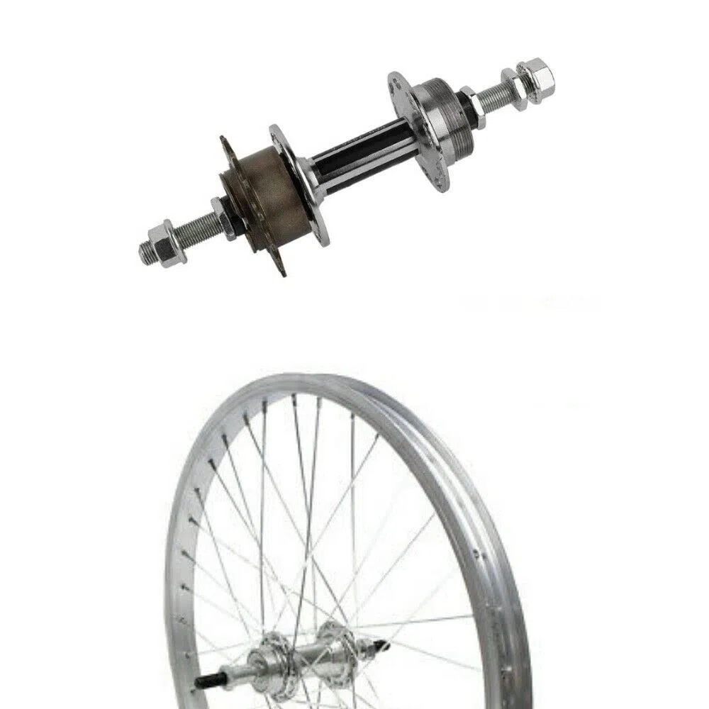 Rueda de llanta trasera 24 x 1.75 buje 6/7 velocidades + llanta delantera 24 x 1.75 para bicicleta de 24" City Bike