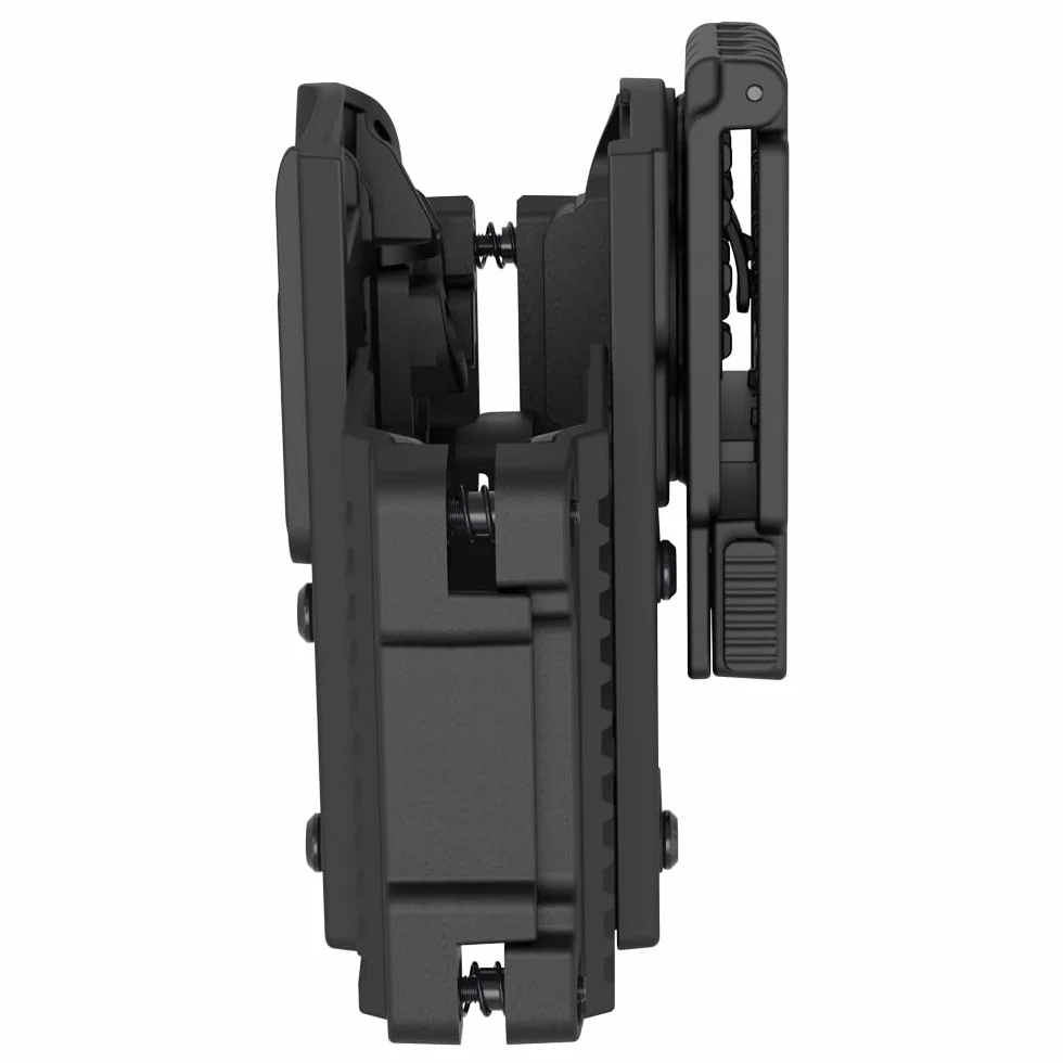 Funda táctica universal con clip para cinturón, funda OWB para más de 200 pistolas más populares de tamaño completo, compactas y semiautomáticas