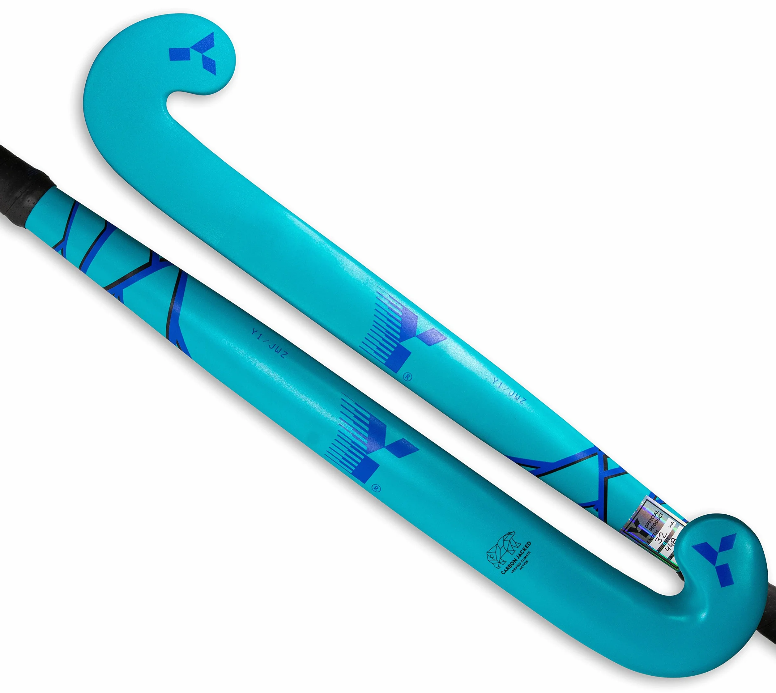 Y 1 palo de hockey junior para principiantes, 30 u 32 pulgadas, 100% madera, palo de hockey para principiantes, palo de hockey para niños, palo de hockey para niñas, palo de hockey para niños