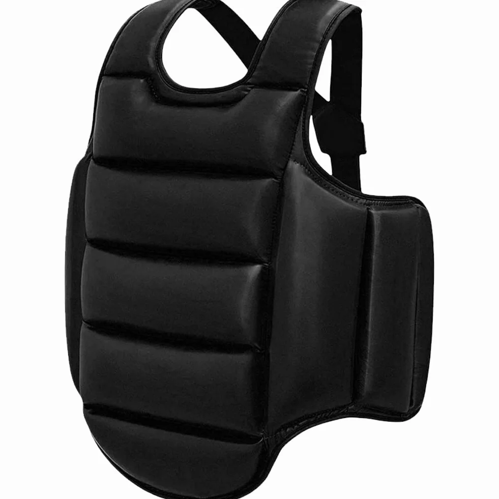 Protector de Pecho para Boxeo, Kickboxing, MMA, Muay Thai, Ajustable, Almohadilla de Protección