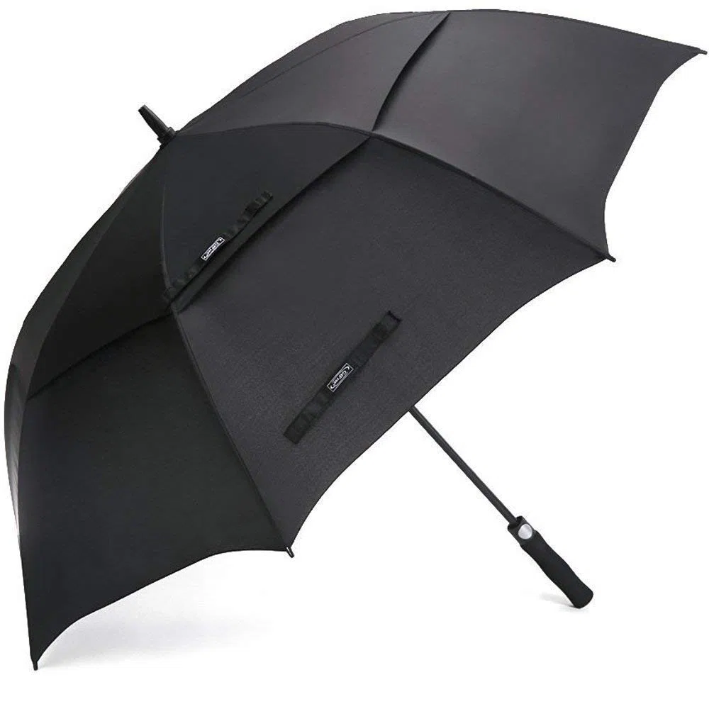 G4Free 55/63/69/72/80 pulgadas Golf paraguas a prueba de viento doble toldo extra grande de tamaño grande automático apertura paraguas impermeable