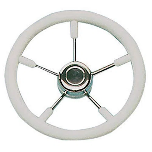 Osculati Volante mm 350 Bianco (Soft Polyurethane Steering Wheel White 350 mm)