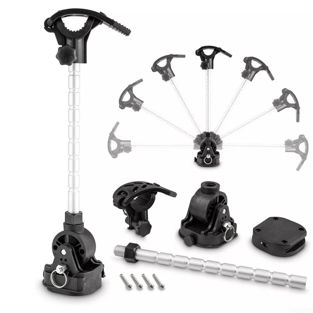 Soporte estabilizador para eje de motor de arrastre Minn Kota | Compatible con Terrova PowerDrive Ulterra BT 2007-2023 y MKA-60 | 304 inoxidable