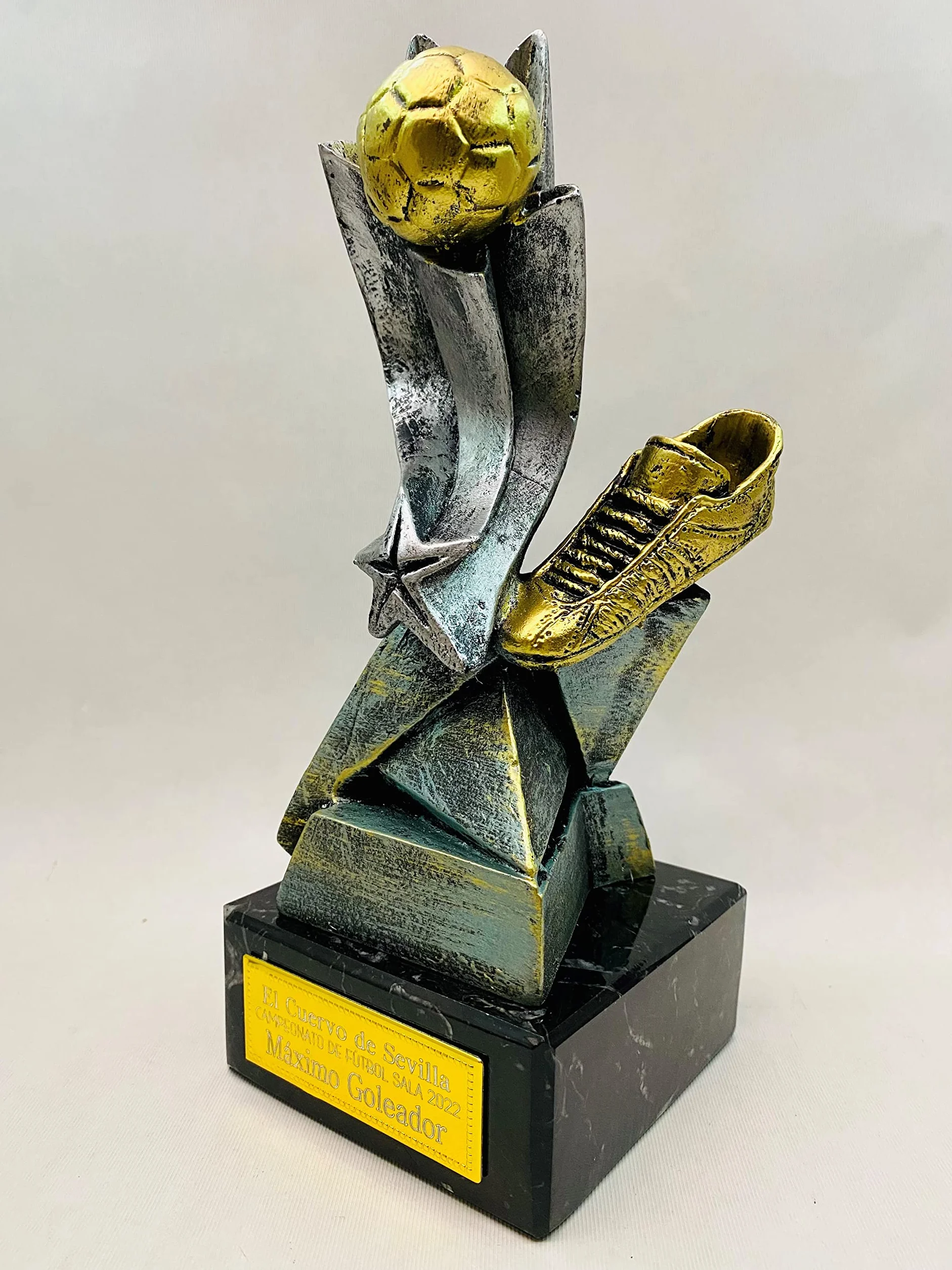 Trofeos Fútbol Pichichi Grabados Mejor Jugador Personalizado