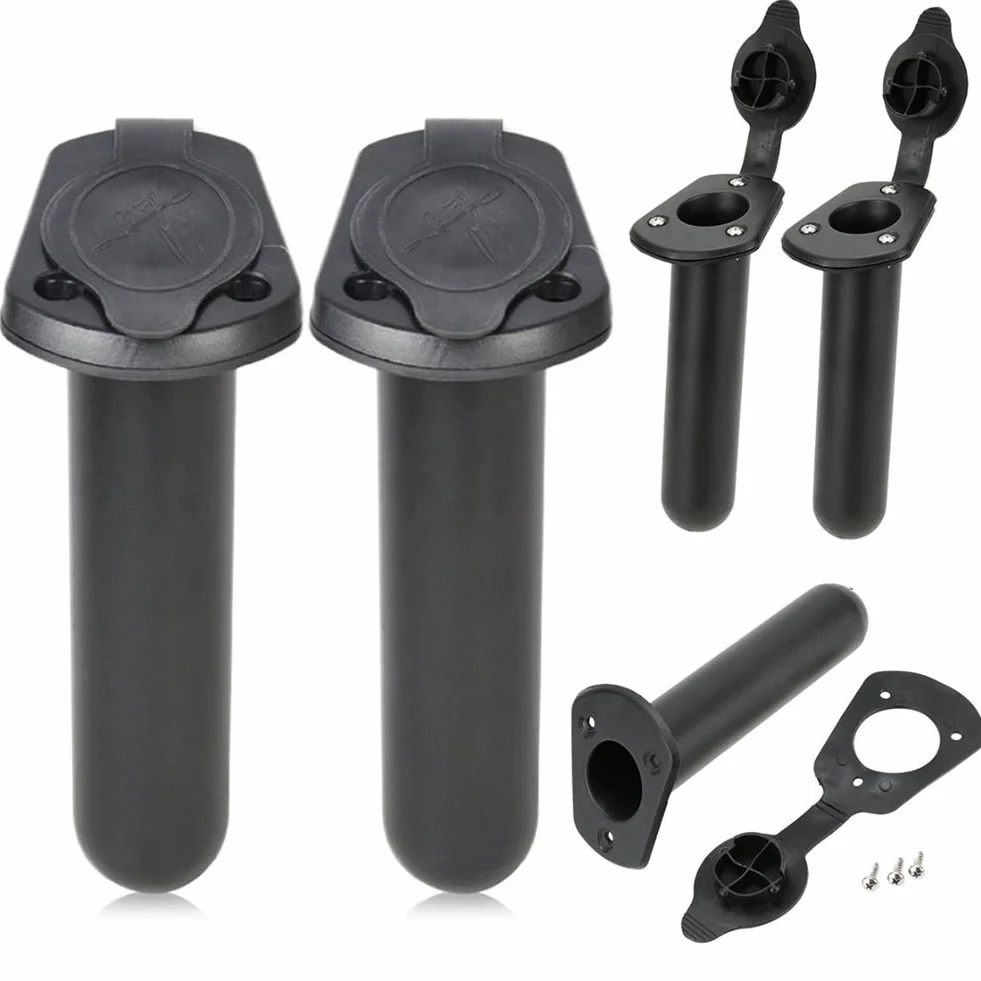 Soporte para cañas de Pescar Flush Mount 2pcs Kayak Canoa Barco
