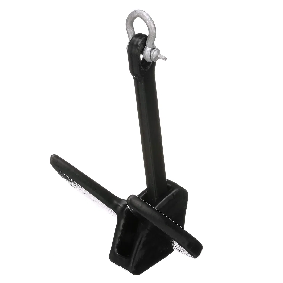 Seachoice Navy Anchor - Hierro Fundido - Uso en Grava, Piedra y Fondos de esquisto - Chapado en Aluminio - Múltiples tamaños