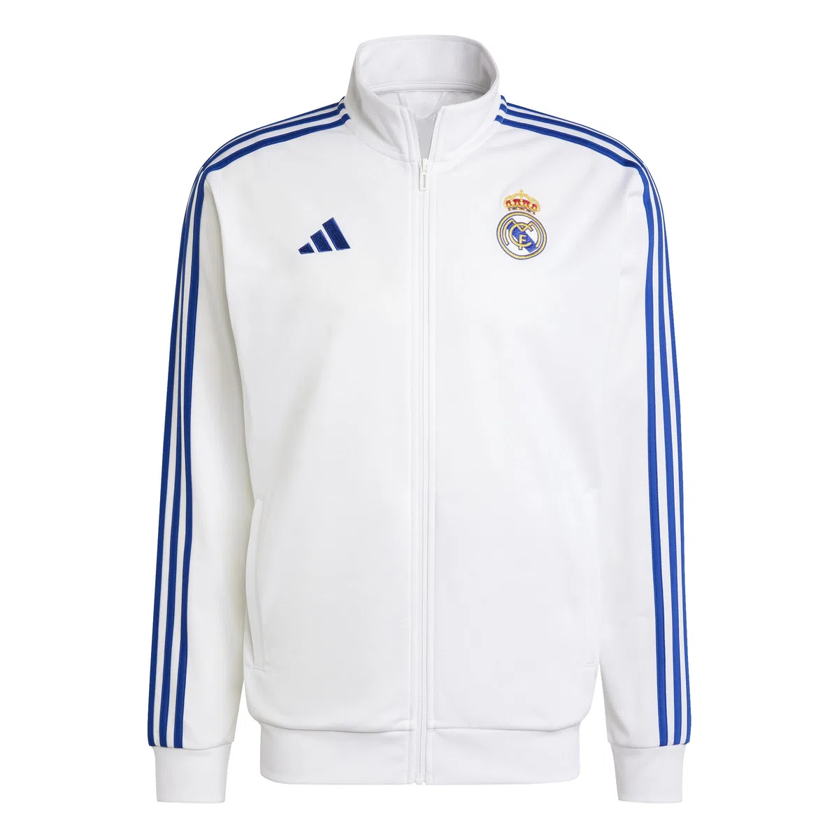 ADIDAS Chamarra Real Madrid DNA Track Top Hombre Fútbol Blanco L