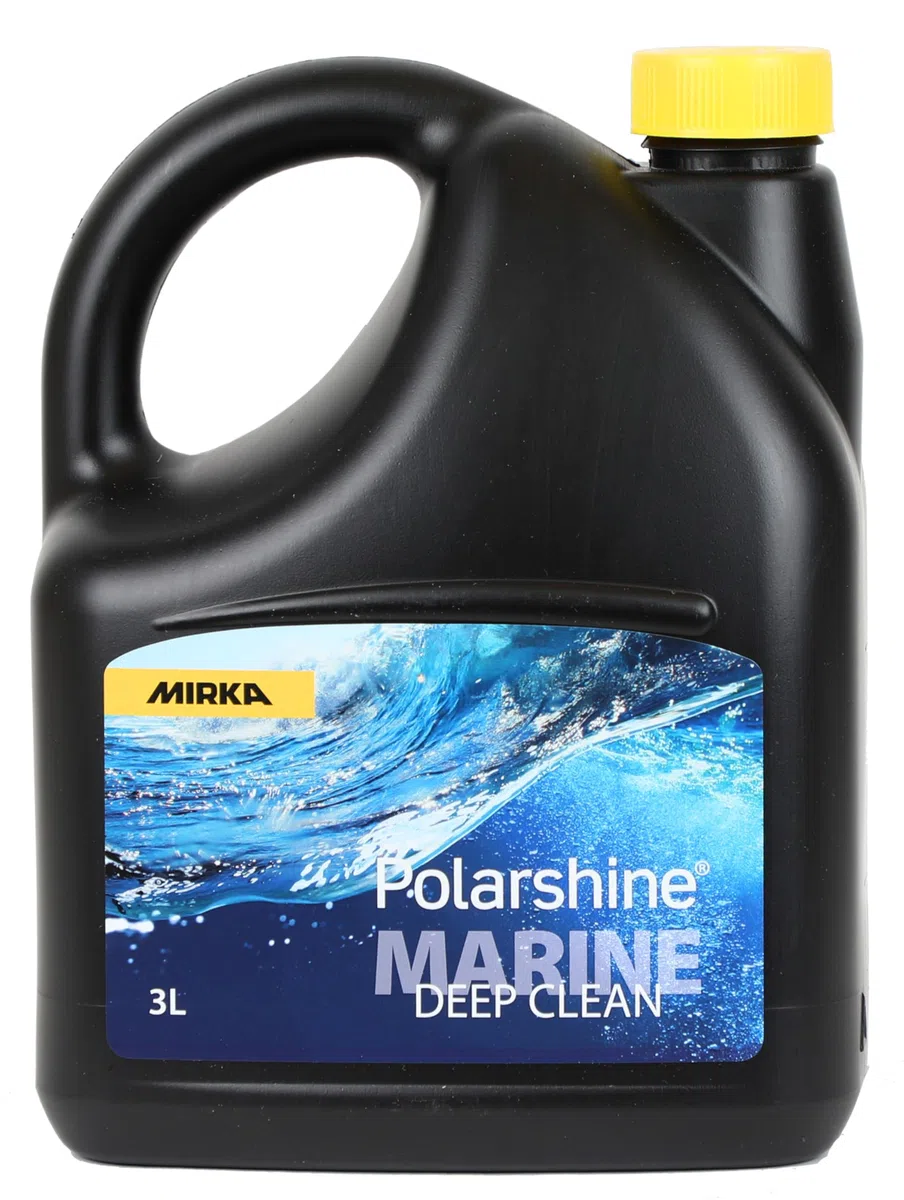 Mirka Polarshine Marine Deep Clean / 3 L/Limpiador náutico concentrado eficaz y profundo / 7998000311PM