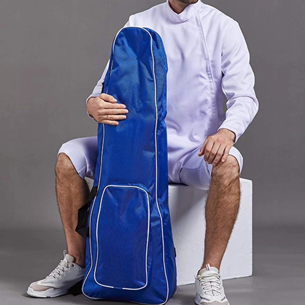 Bolsa y mochila para equipo de esgrima con bolsillos adicionales para accesorios