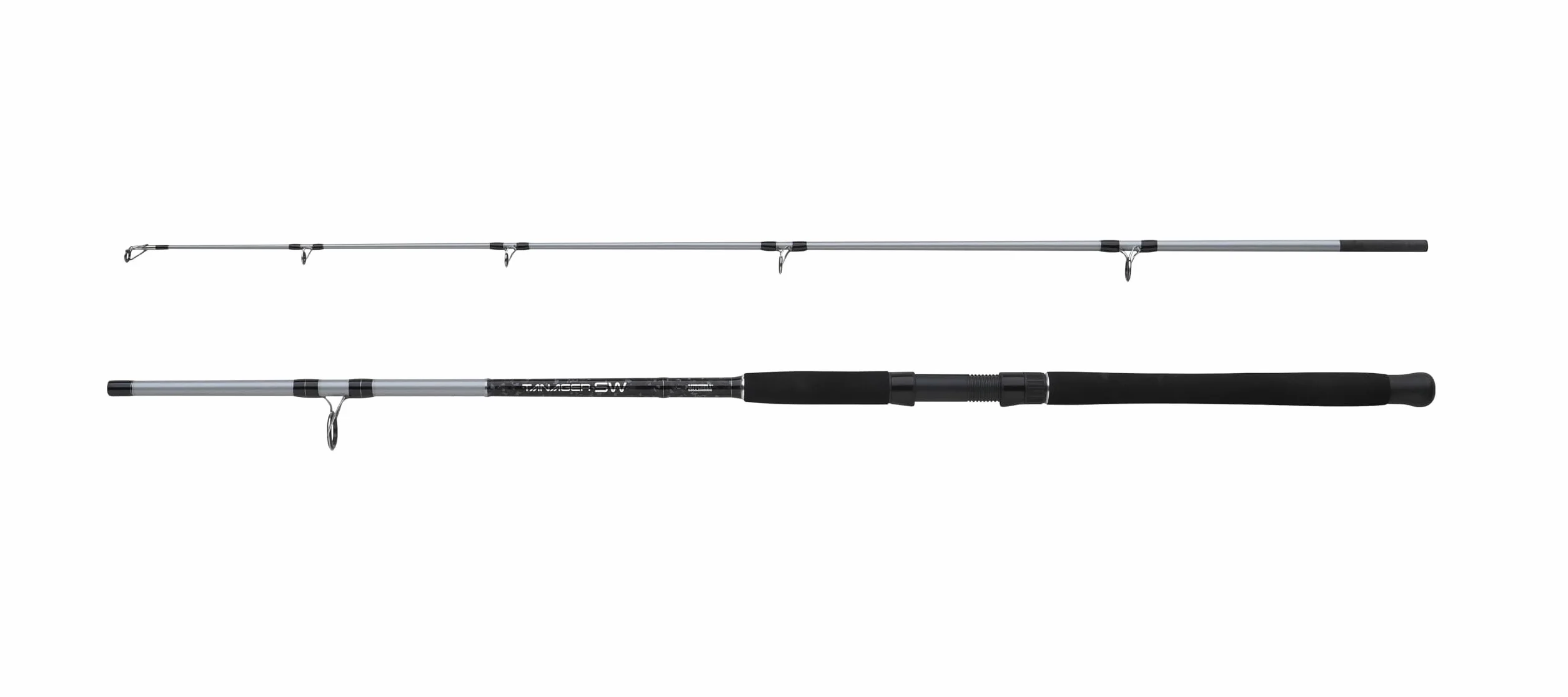 Mitchell Tanager Caña de Pescar Agua Salada Grafito Fuerte Sensible Guías Acero Inoxidable Bacalao Ling Fletán
