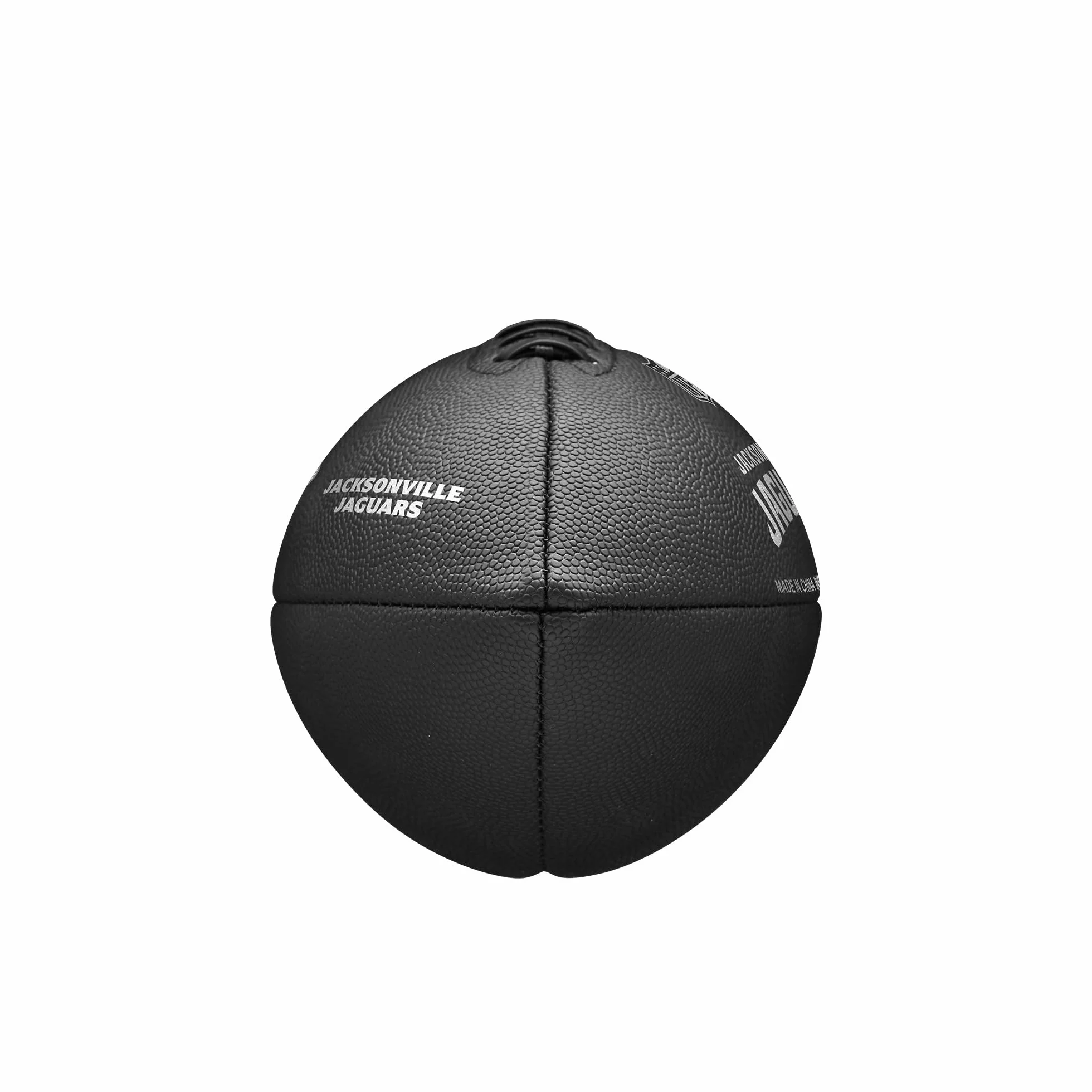 Wilson NFL Team Metallic Premiere Balón de fútbol - Tamaño Oficial, Jacksonville Jaguars
