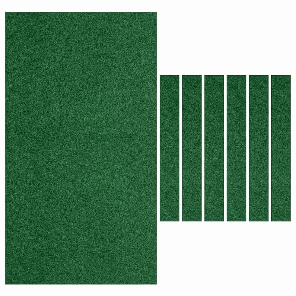 Paño de fieltro para mesa de billar de 8 pies, protección con 6 tiras de tela