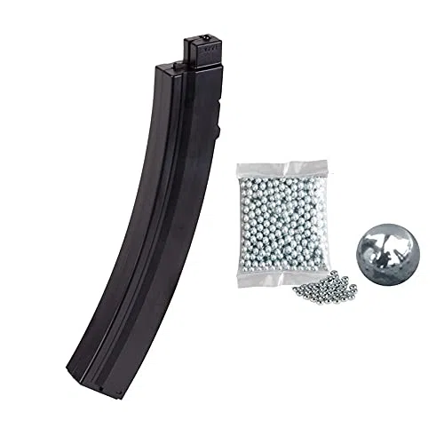 Cargador de Repuesto para subfusil Umarex HK MP5 CO2 4,5MM + Bolas BB's de Acero