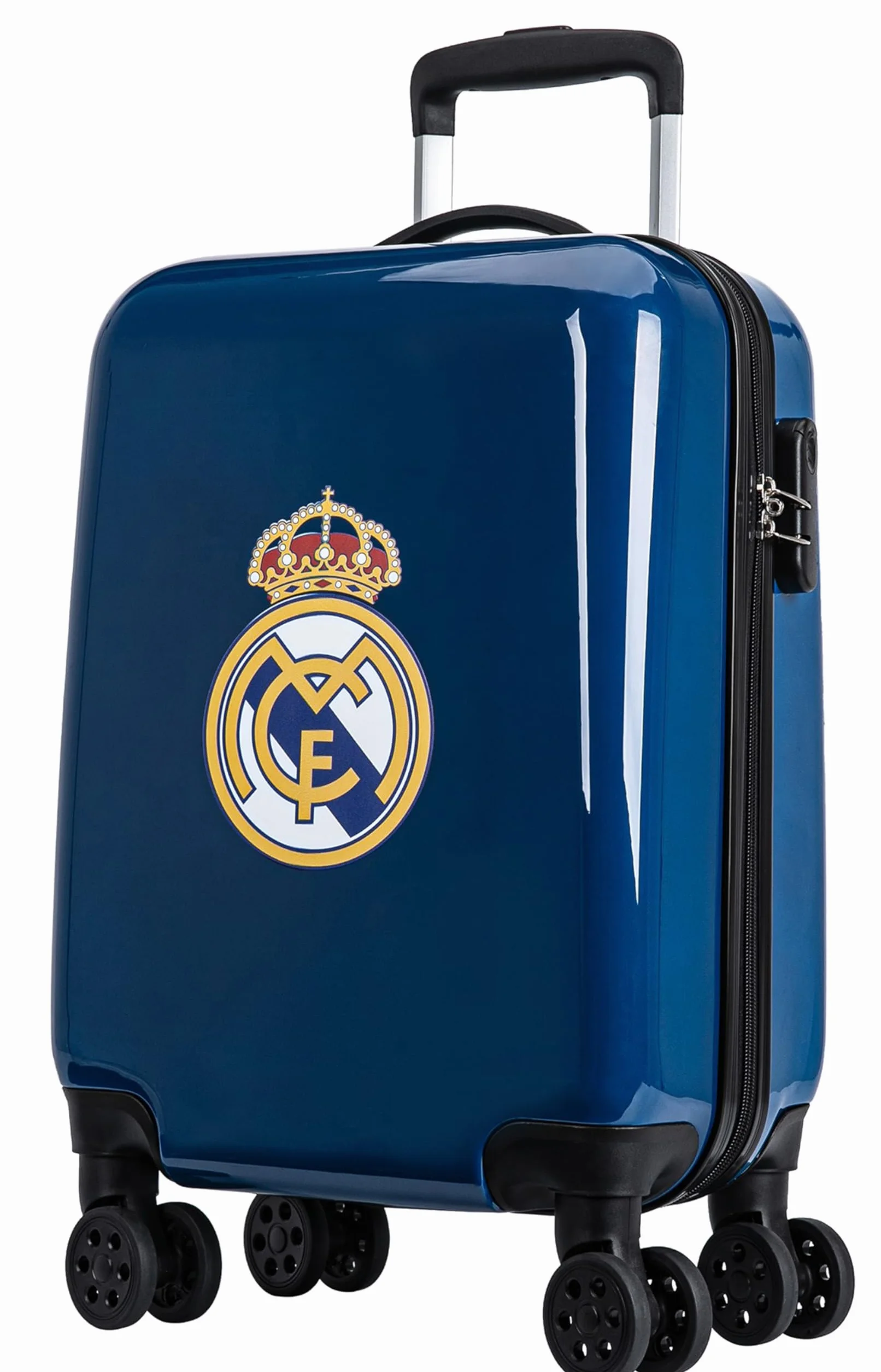 Real Madrid Maleta Cabine Real - Colección Oficial de 19 Pulgadas
