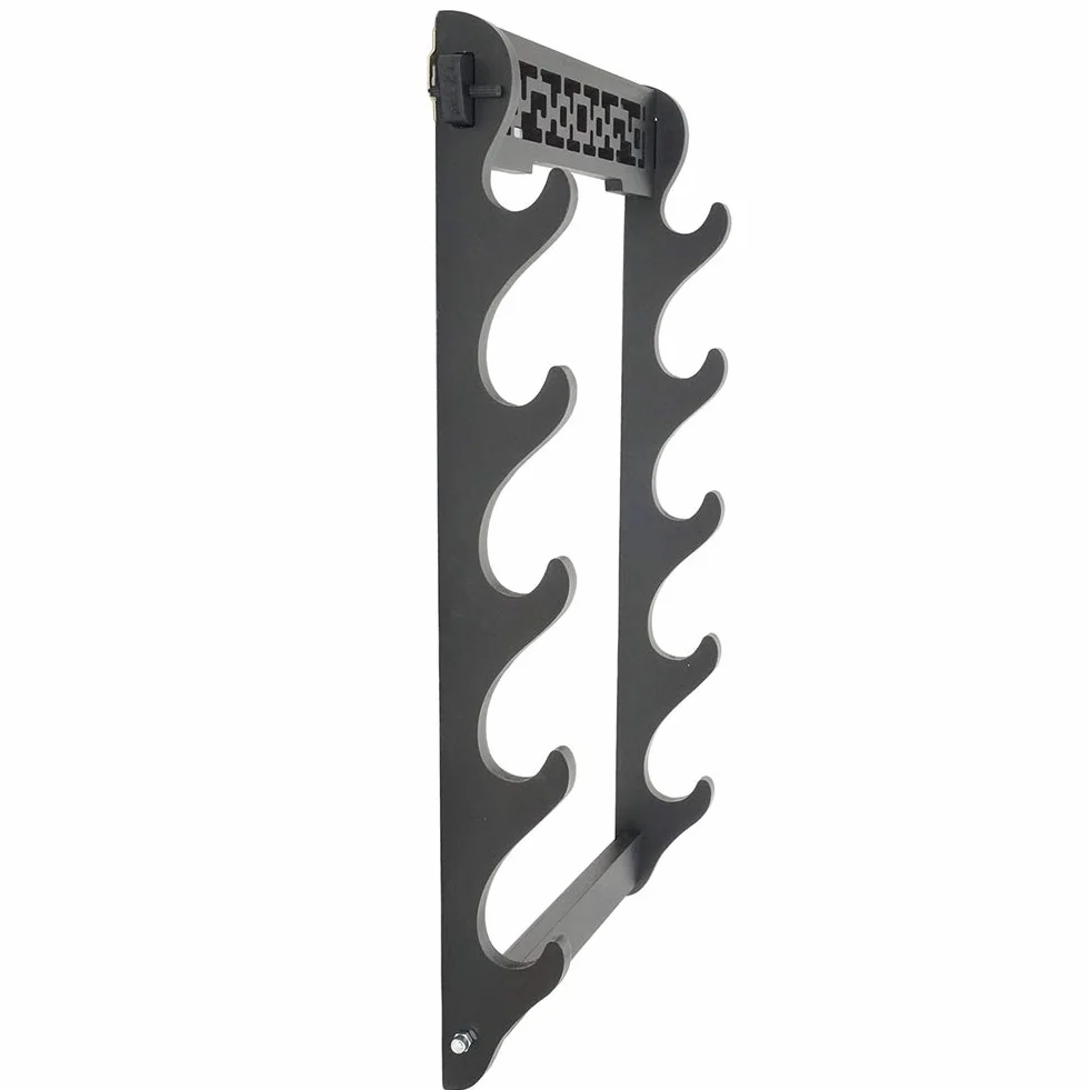 Espada Soporte de Montaje en Pared Espada del Samurai del sostenedor del Katana Wakizashi Tanto suspensión de la Pared Espada del Estante,5Tier