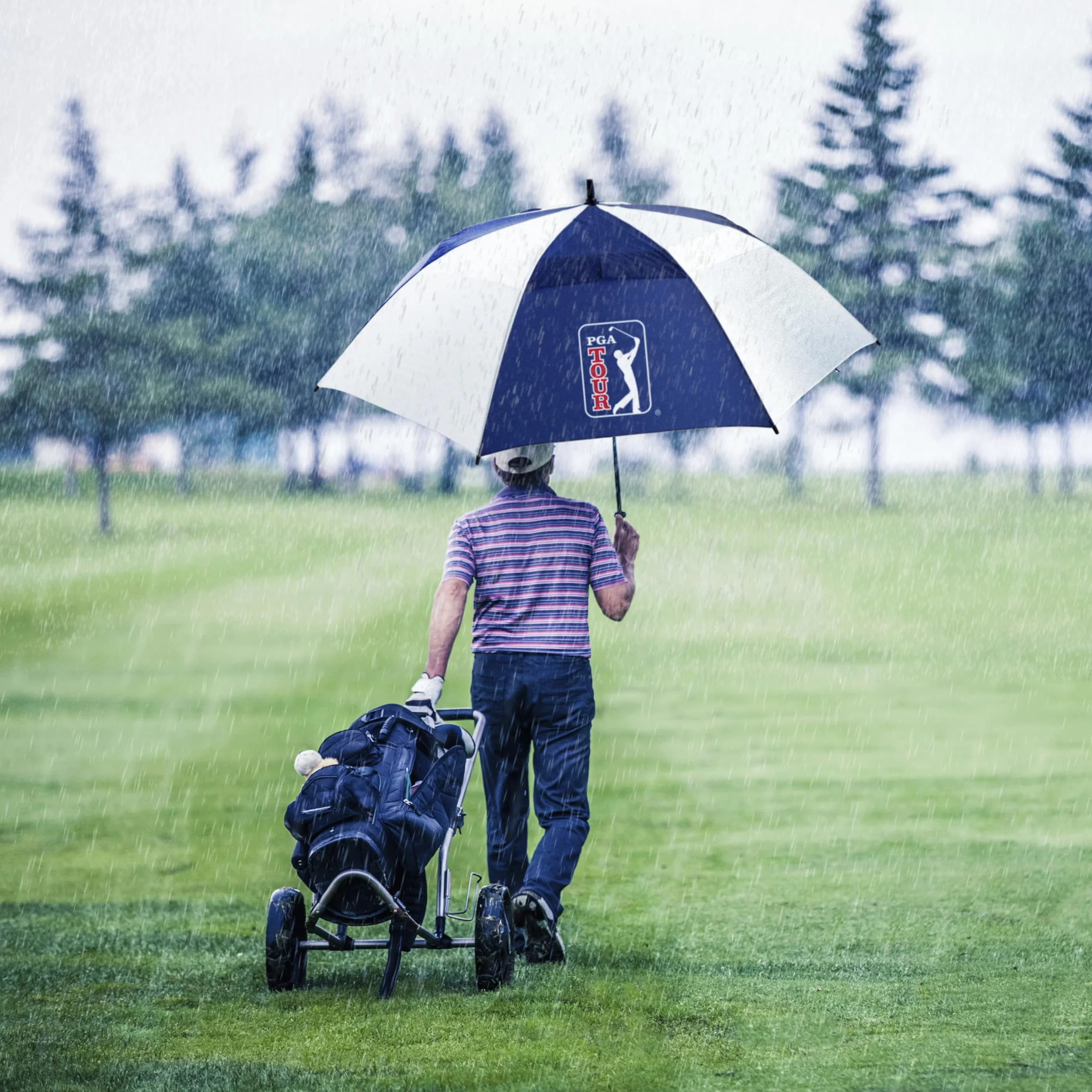PGA Tour Paraguas resistente al viento golf 1,5 m
