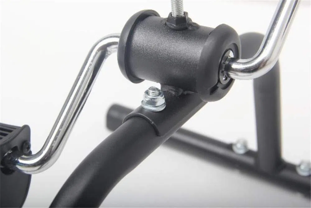 Mini Bicicleta estática - Bicicleta de Escritorio portátil - Máquina de Venta Ambulante de Ejercicios para Manos, Brazos y piernas - Equipo de rehabilitación de Fitness Ajustable de bajo Impacto para