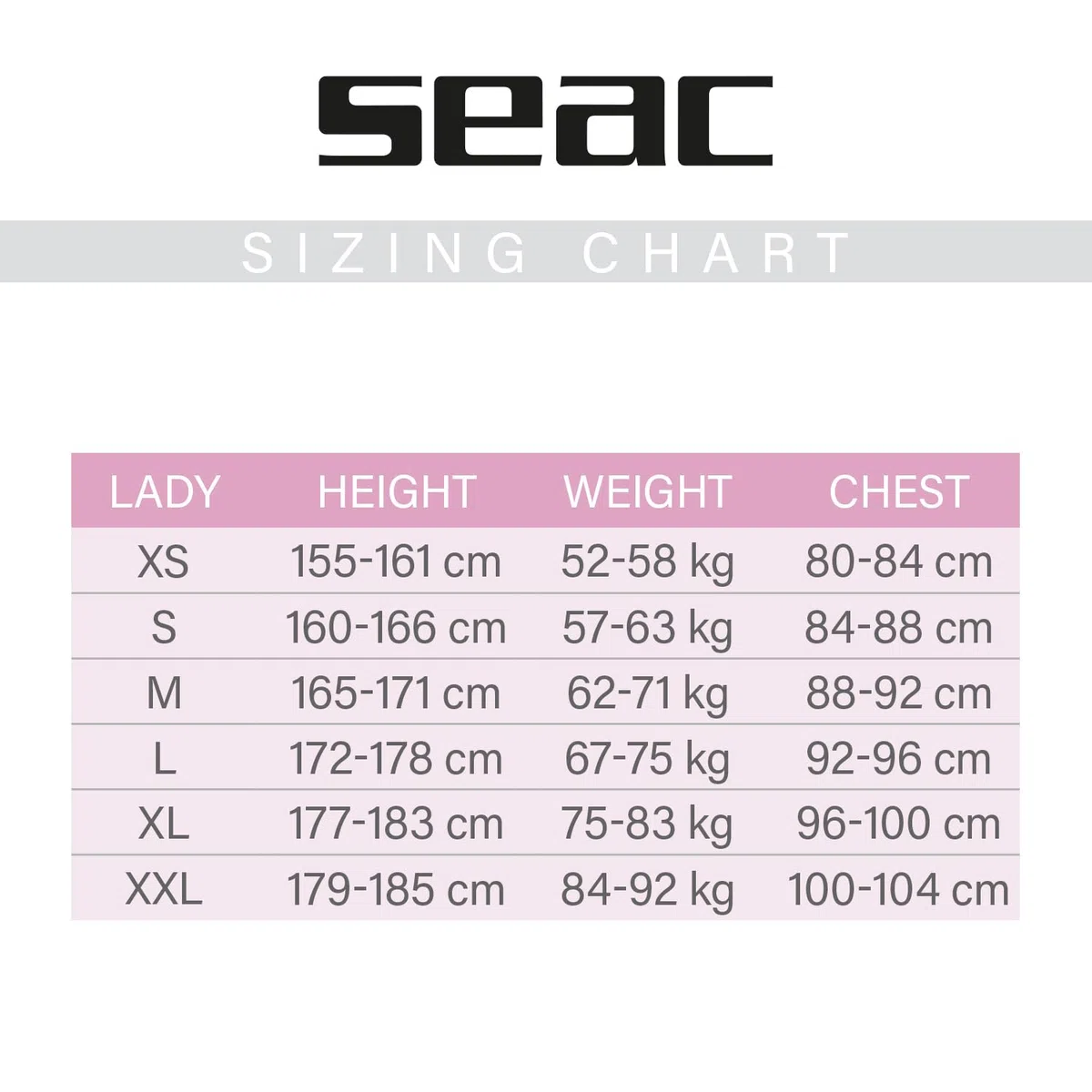 Seac Ciao Lady, Traje Corto para Mujeres, Neopreno de 2,5 mm para Snorkel, Buceo y Otras Actividades acuáticas
