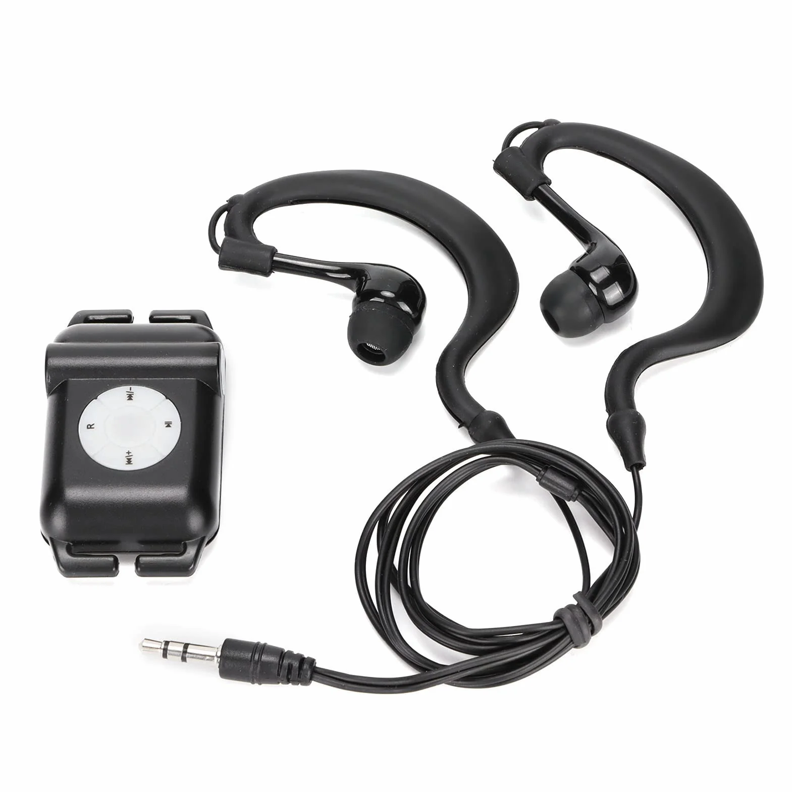 Reproductor de MP3 con Auriculares para Deportes Acuáticos de Natación, 4 GB; IPx8 Resistente Al Agua, 8-10 Horas de Reproducción, Carga Rápida, Radio FM 87MHz-108MHz