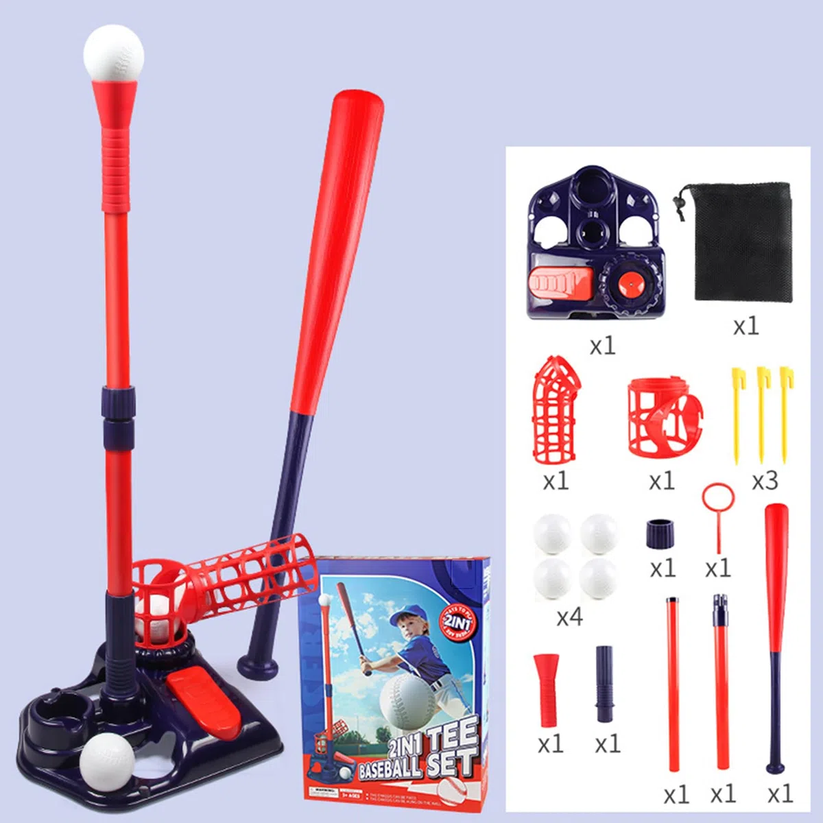 Máquina lanzadora de bolas,Máquina lanzadora | Máquina de lanzamiento juvenil automática multifuncional,Juego de jarra exterior para principiantes, conjunto deportivo de entrenamiento para niños en el