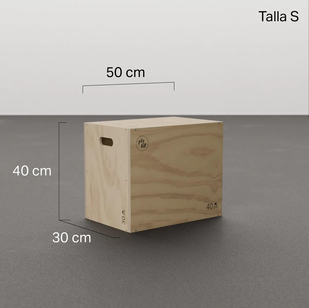 Jump Box cajón pliométrico 50x40x30