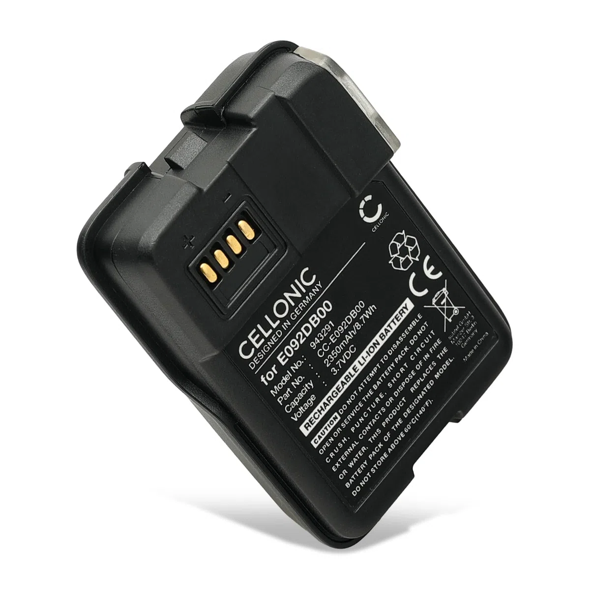 CELLONIC 1x Batería para Iluminación y Linternas Compatible con Petzl Swift RL, Swift RL Pro, E092DB00 - (2350mAh, 3.7V)