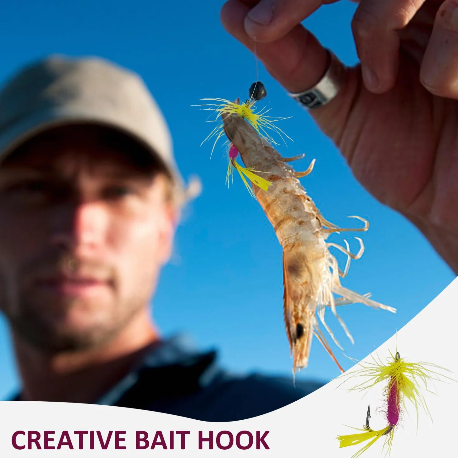24 Piezas Anzuelos De Cebo con Mosca Simulados Accesorios Pesca