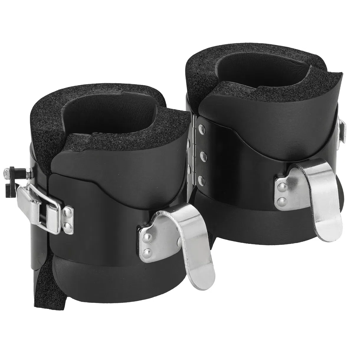 Botas de inversión de gravedad, botas de gravedad para colgar boca abajo con 2 ganchos de gravedad, botas de inversión antigravedad para ejercicio físico de gimnasio, abdominales, abdominales,