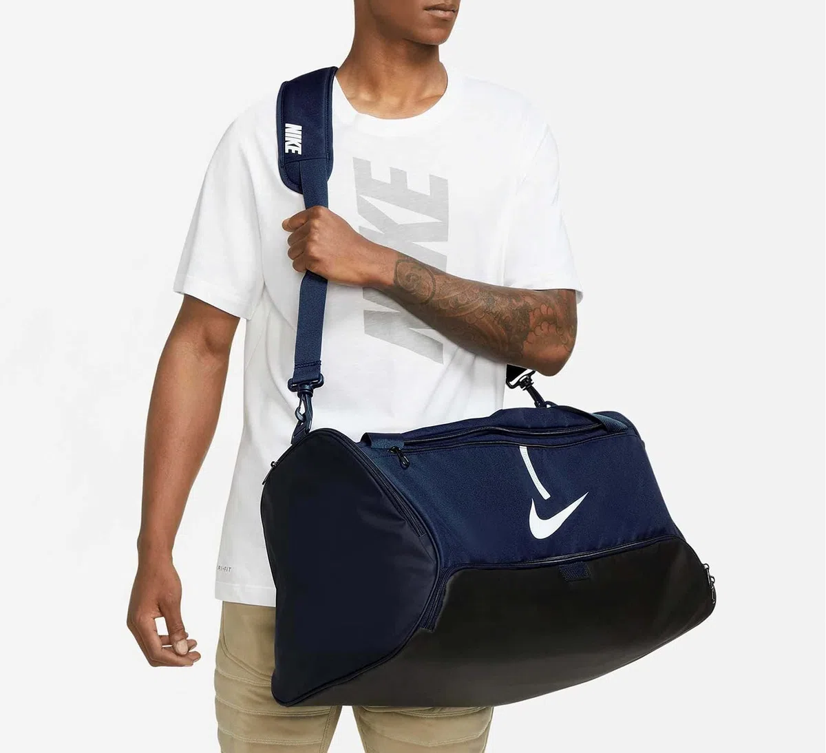 Bolsa de viaje Poliéster Convertible 1 Compartimento con Cremallera y Asas de Tela
