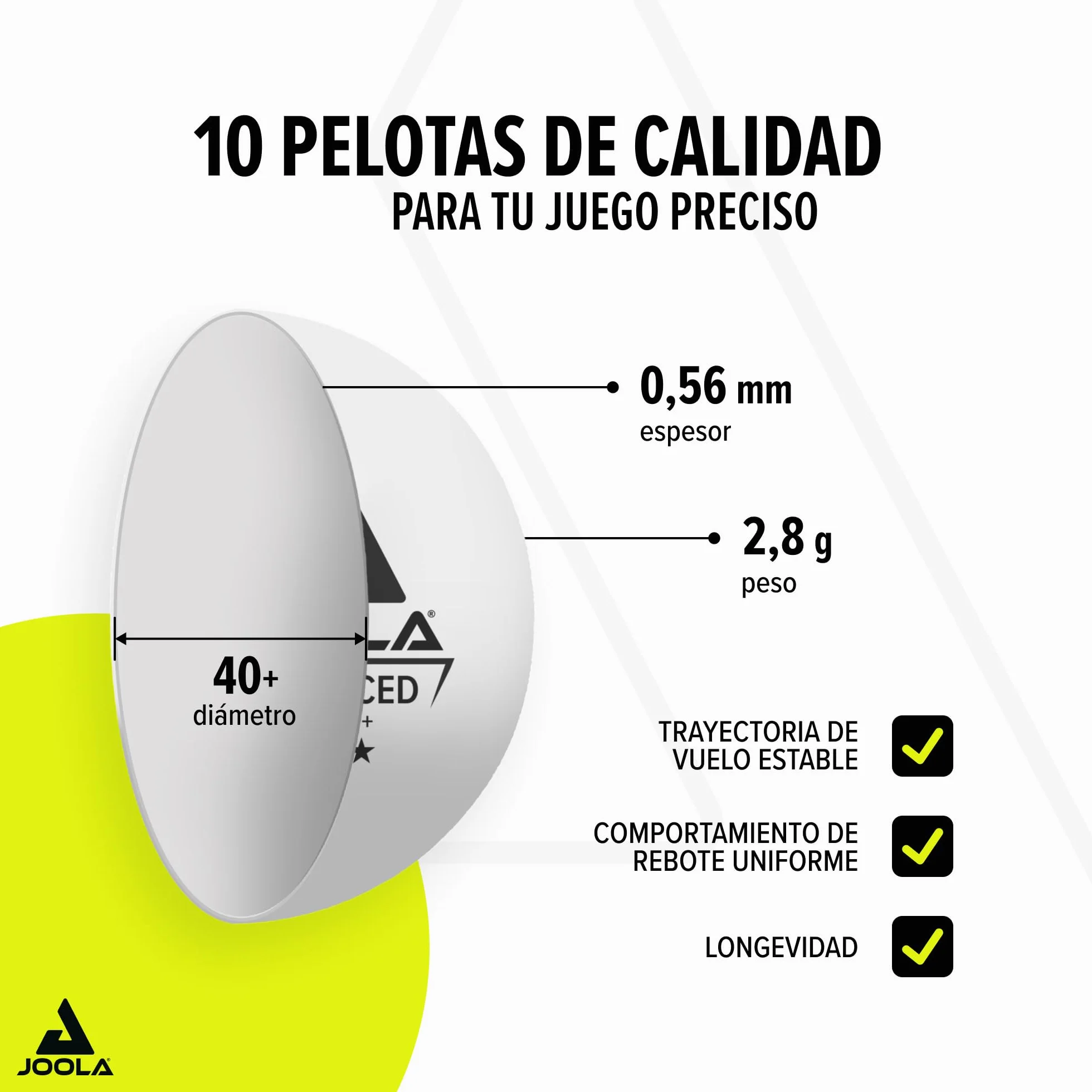 JOOLA Set de Ping-Pong Familiar con 4 Raquetas, Pelotas y Bolsa de Transporte